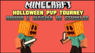 Barbercraft Halloween PVP Tournament: Round 1 Magma V. Stinkles