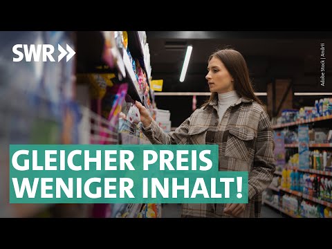 Mogelpackungen aufgedeckt: Wie Hersteller Preiserhöhungen verschleiern | Marktcheck SWR