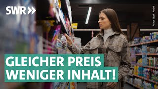 Mogelpackungen aufgedeckt: Wie Hersteller Preiserhöhungen verschleiern | Marktcheck SWR