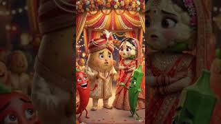 aloo ke joote hue chori#shorts#shortfeed#youtubeshorts #cartoon# animation