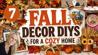 These 7 Cozy Fall Decor DIYs Are Too Cute to Miss!
