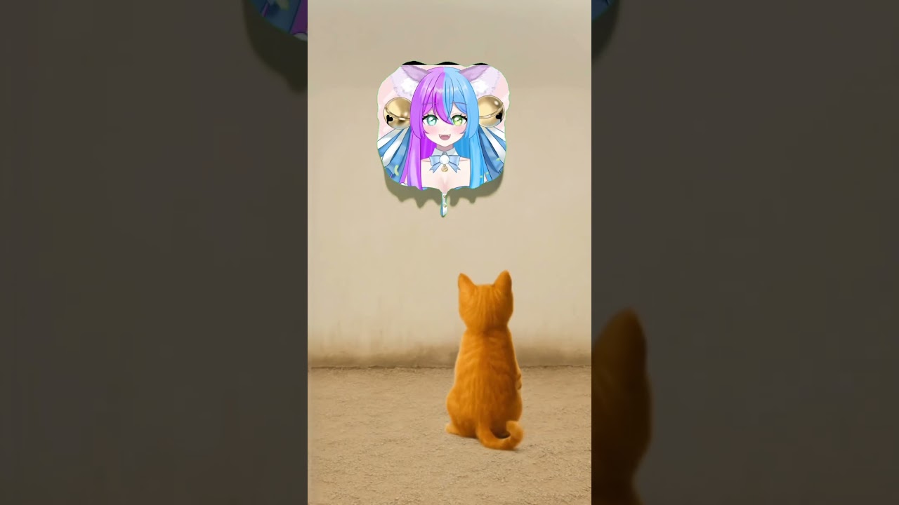 ボール投げたら…🐱#新人vtuberだけど推されたい #推し不在おいで #新人vtuberを発掘せよ #新人vtuber #vtuber #short#shorts