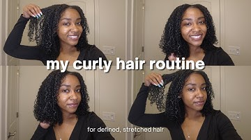 TYPE 4 CURLY HAIR ROUTINE for DEFINED CURLS ♡ | Kenzi M.
