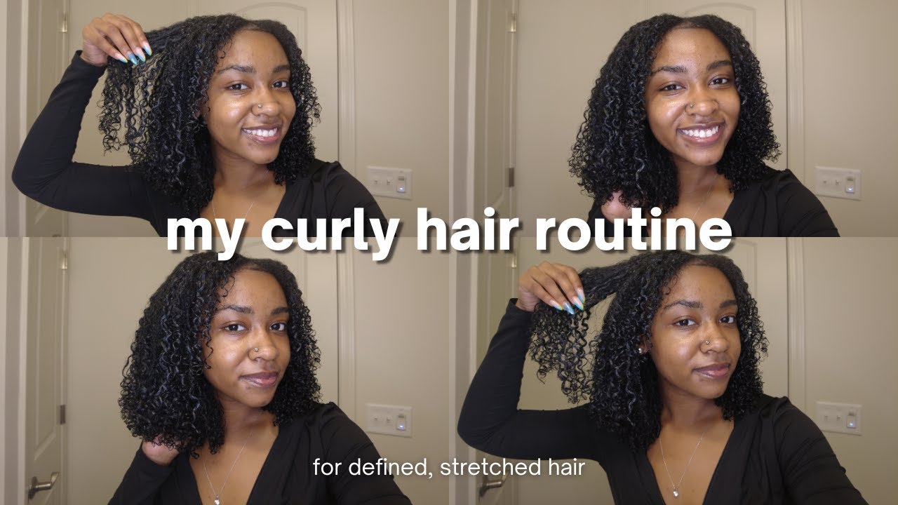 TYPE 4 CURLY HAIR ROUTINE for DEFINED CURLS ♡ | Kenzi M.