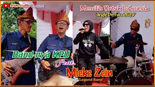 MEMILIH UNTUK INDONESIA (JINGLE PEMILU 2024) | COVER by Band-nya KPU feat. Mieke Zein 