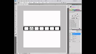 How to make a Filmstrip on Photoshop