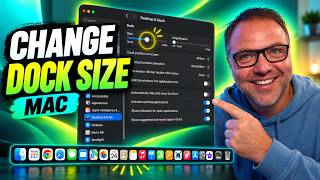 How to Make the Dock Bigger or Smaller on Mac