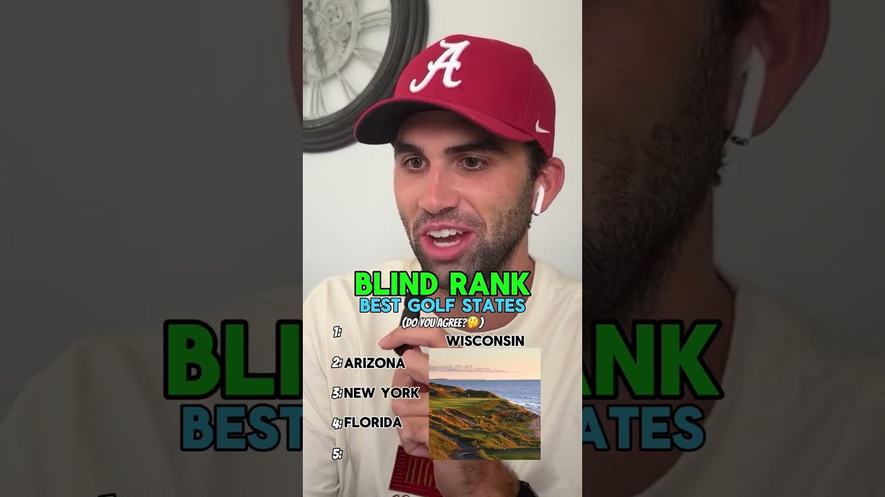 What’s the best state to play golf in? 
