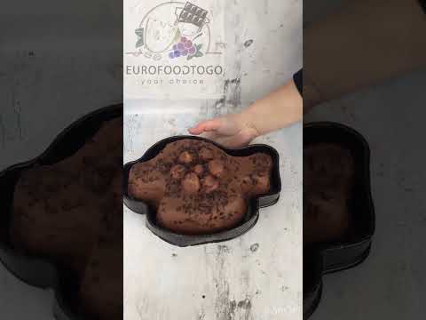 Великодній кекс Коломба з профітролями та шоколадом Bauli Colomba Profiteroles, видео 1