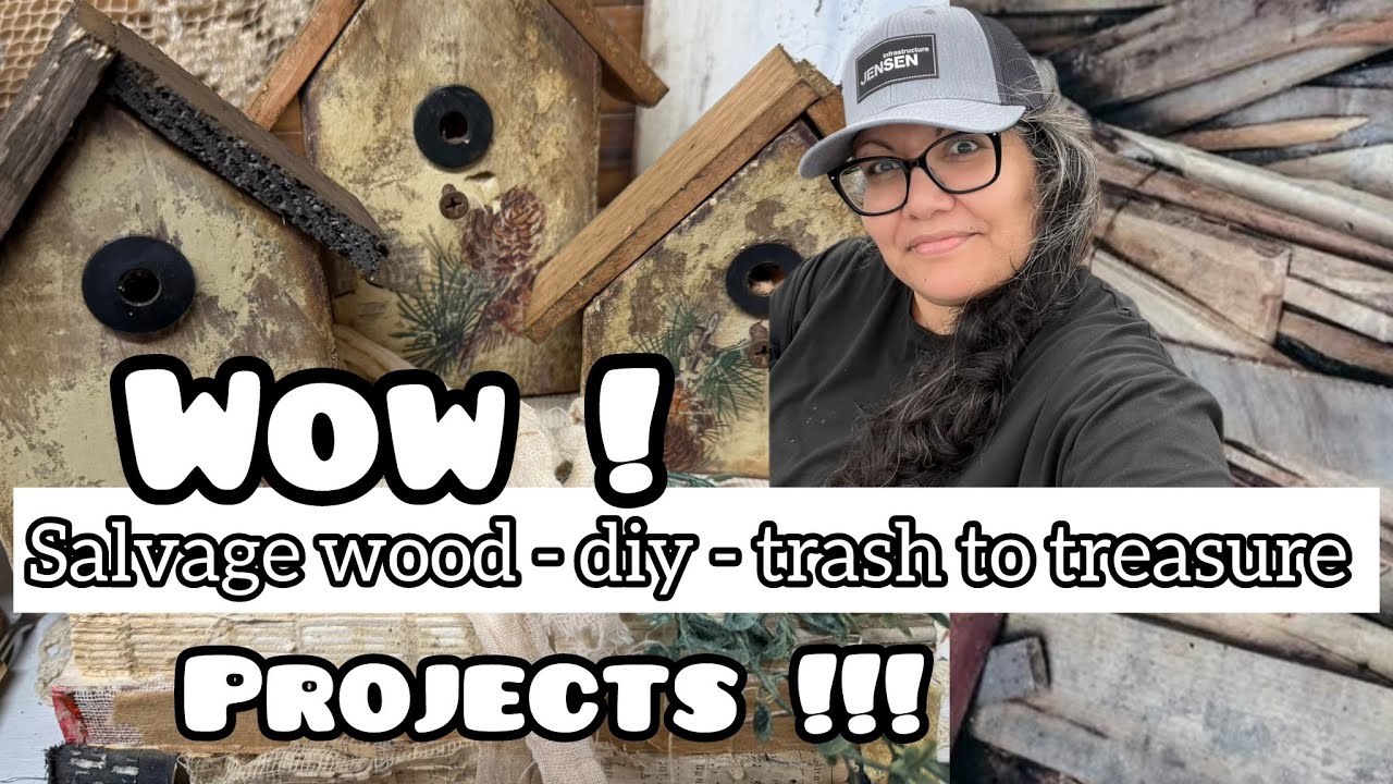 Превращение мусора в сокровище своими руками. Использование вторсырья. Декор в деревенском стиле.