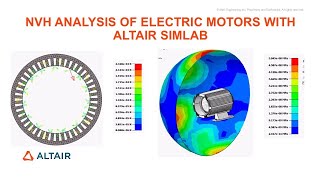 NVH Analysis of Electric Motors with Altair SimLab