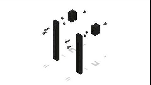 Bracket Assembly for Shapeoko 3 w/cnc4newbie Animation