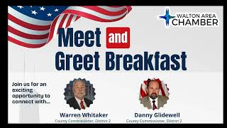 Glidewell vs Whitaker Walton Area Chamber Candidates Forum