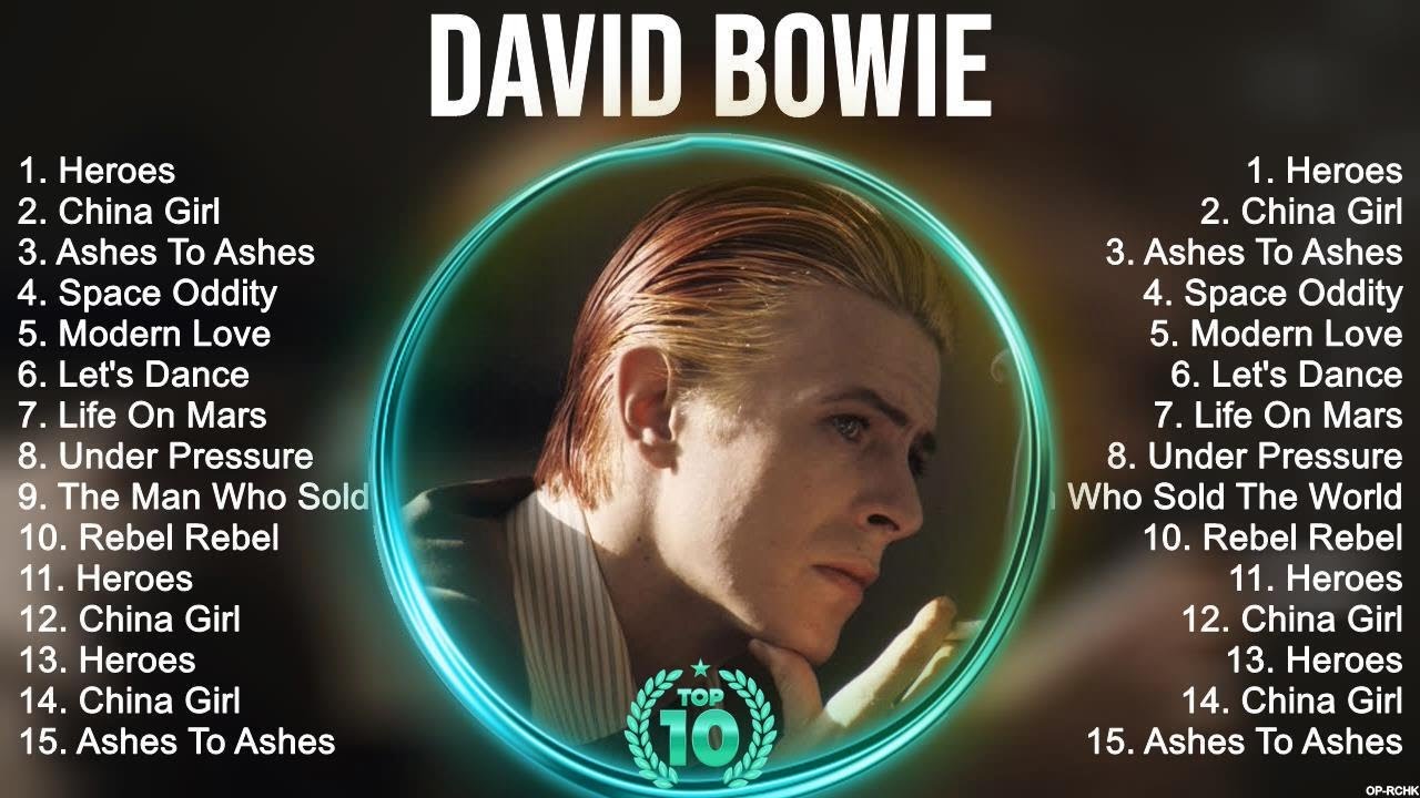 David Bowie Greatest Hits ~ Best Songs Of 80s 90s Old Music Hits ...