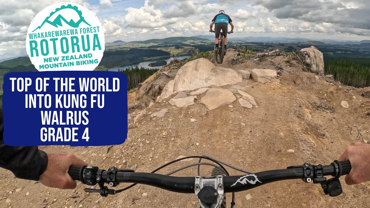 Новая классика | Тропа кунг-фу моржа на вершине мира - Роторуа