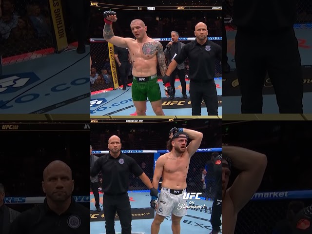 Ismail Naurdiev get's the decision #ufc332
