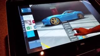 Interactive multi-touch table