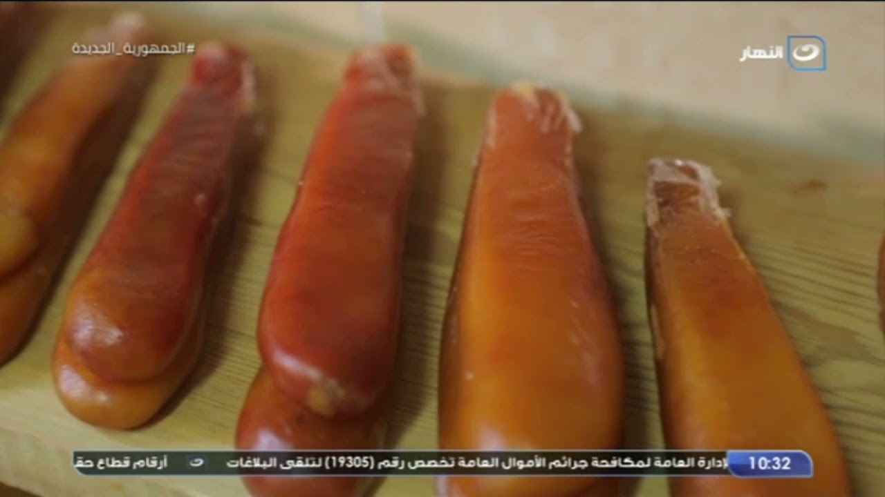 شاهد لأول مرة طريقه تخليل بطارخ سمك البوري وتحويلها لـ كافيار