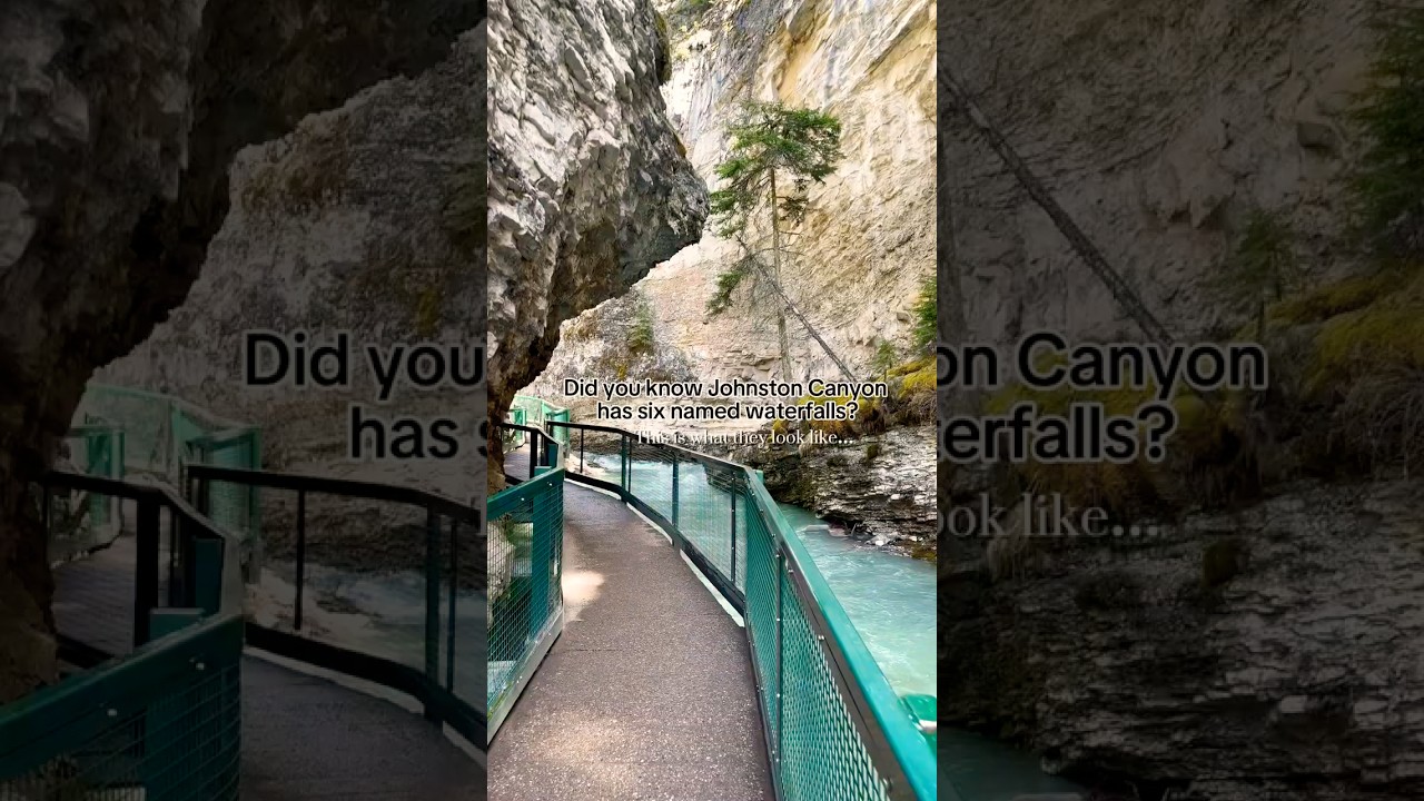 The six named waterfalls of Johnston Canyon | Banff National Park