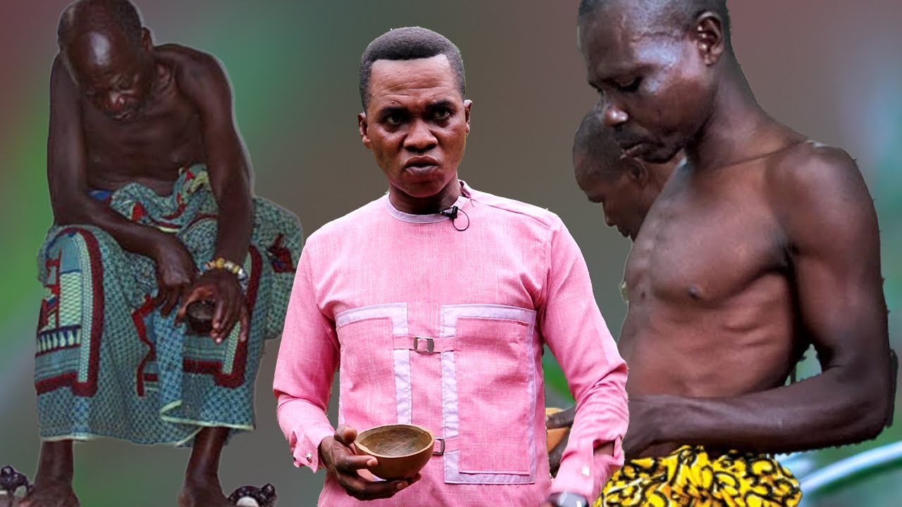 During his pouring of libation, King Emmanuel was captured on camera being possessed on Ziontv Gh