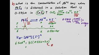 Chem 1B-Lec 38-Solubility Products (Factors affecting Solubility)-longer version