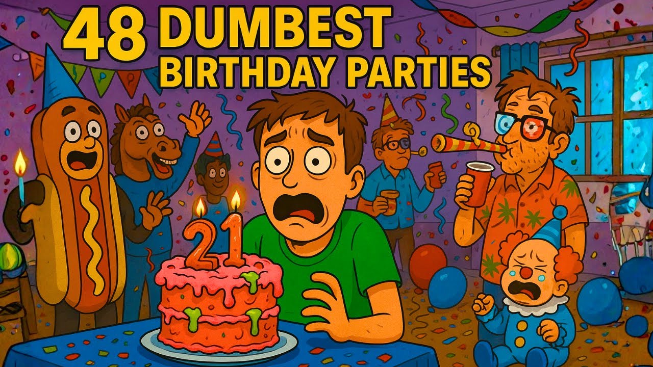 48 самых глупых вечеринок по случаю дня рождения