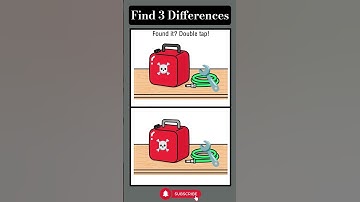 Can you find 3 Differences? #spotthedifference #findthedifference #justguess #iqtest