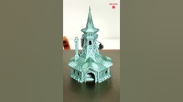 ☝️ 3D Printed Bard Dice Tower 🎲 || Ender 3 Pro Timelapse #Shorts