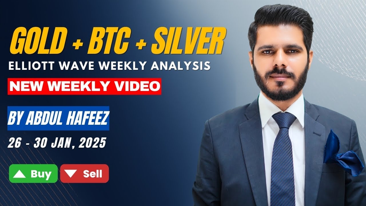 Gold, Silver & Bitcoin Weekly Analysis | Elliott Wave Forecast Jan 26 - Feb 1 | GOLD $5,000 SOON?! 🚀