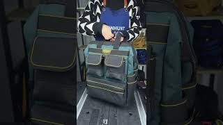 For those who come to install and repair, you must try this tool backpack. It is made of thick