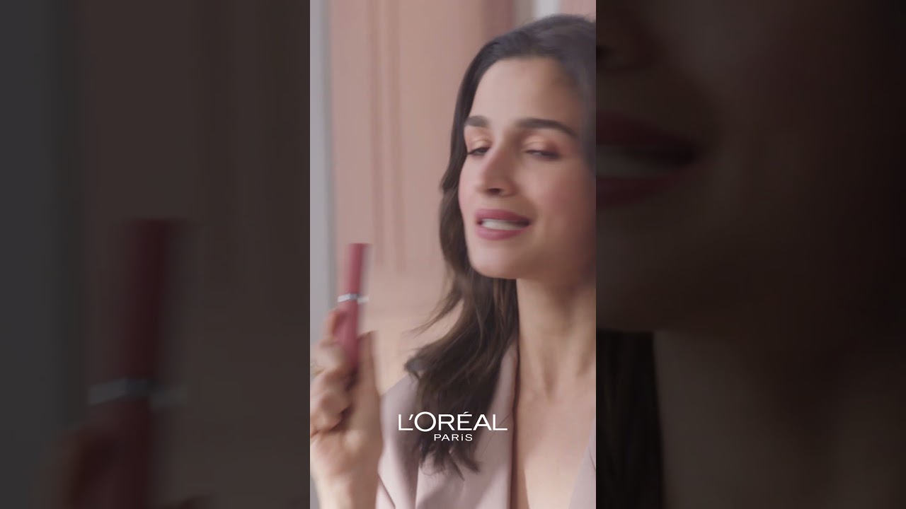 L'Or&eacute;al Paris | I'm Worth It, My Lipstick is Worth It: Alia Bhatt's Shade 601 Worth It