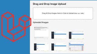 Laravel 12 Drag &amp; Drop Image Upload Tutorial (AJAX + Storage + Preview)