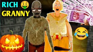 RICH GRANNY MODS VERY FUNNY | GRANNY 2 GAMEPLAY | TheGamerBeast #granny screenshot 5