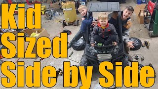 GAS POWERED POWER WHEELS FOR MY 5 YEAR OLD