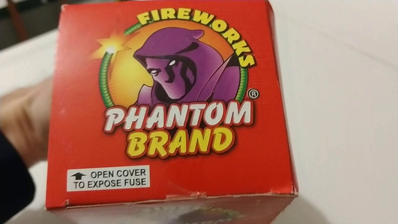 Phantom Firepit from Phantom Fireworks YouTube
