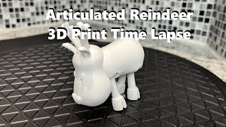 Reno the articulated reindeer 3d print