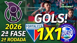[Cearense '26] 2ª Fase | 2ª Rodada | Fortaleza 1 X 1 Iguatu | Gols | TV ARTILHEIRO