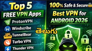 👉 Top 5 Best Free VPN Apps for Android | 100% Free & Fast VPN 2026 screenshot 5