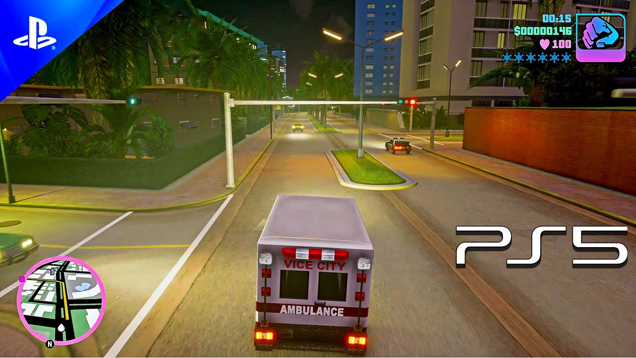 (PS5) GTA VICE CITY Looks Insane On PS5 4K HDR Gameplay Ultra High