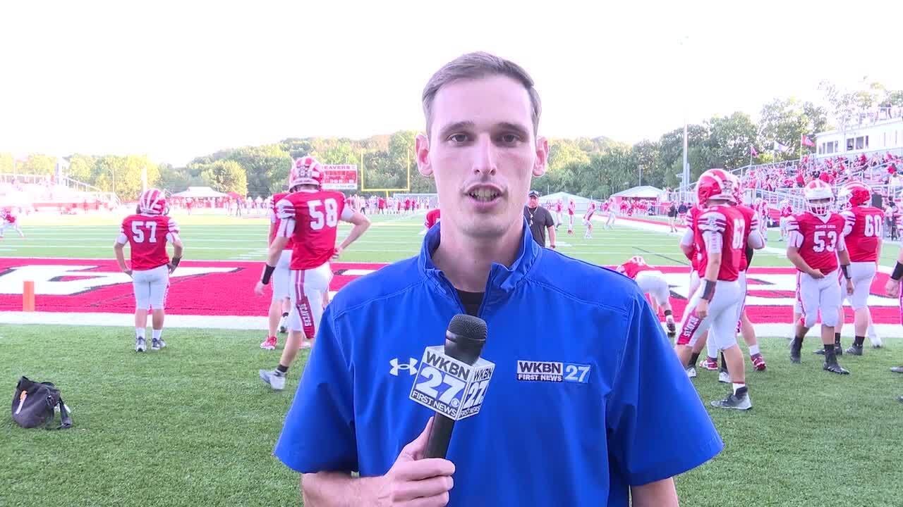 Niles McKinley Red Dragons vs. Beaver Local Beavers high school football game recap