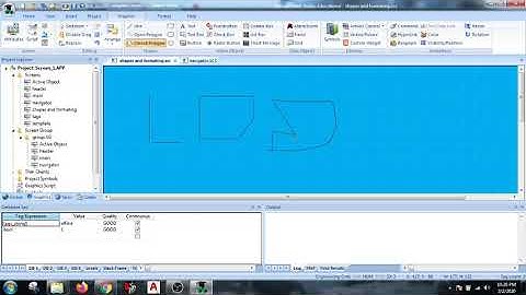 Indusoft Web Studio # Shape and Formating