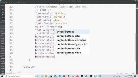 005 CSS تنسيقات الاطار Border
