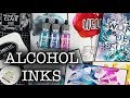 TINTAS ALCOHOL INKS │ EXPERIMENTOS Y TARJETAS