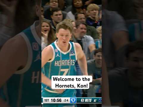 Kon Knueppel gets his first NBA bucket!