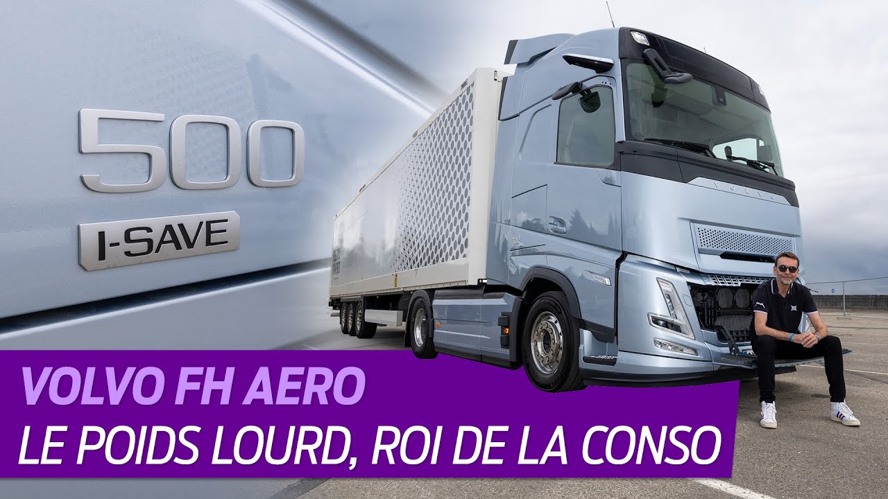 A bord du Volvo FH Aero, le camion taillé pour consommer moins