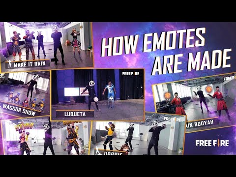 Free Fire Motion Capture Emote, Character and Pet Animation | Behind The Scenees