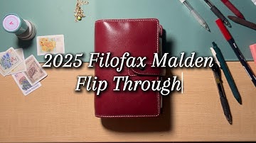 2025 Filofax Flip Through – Personal Rings
