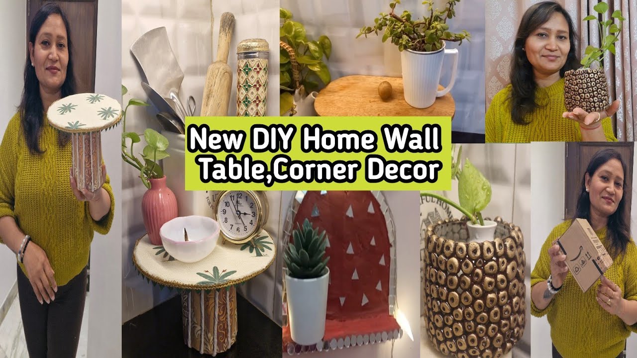 Декор для дома, стен, стола, углов своими руками, Начало нового занятия, Распаковка товаров с Ama...