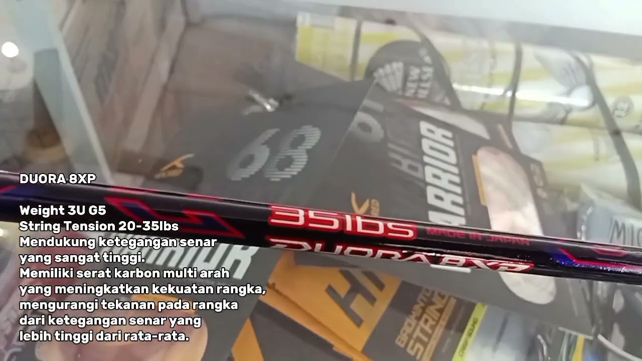 RAKET BADMINTON YONEX DUORA 8XP