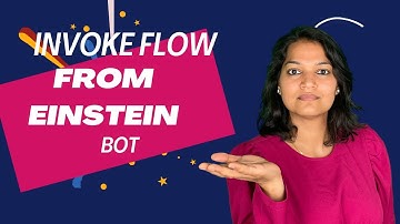 Salesforce AI Associate Certification Preparation : How to Invoke Flow from Einstein Bot